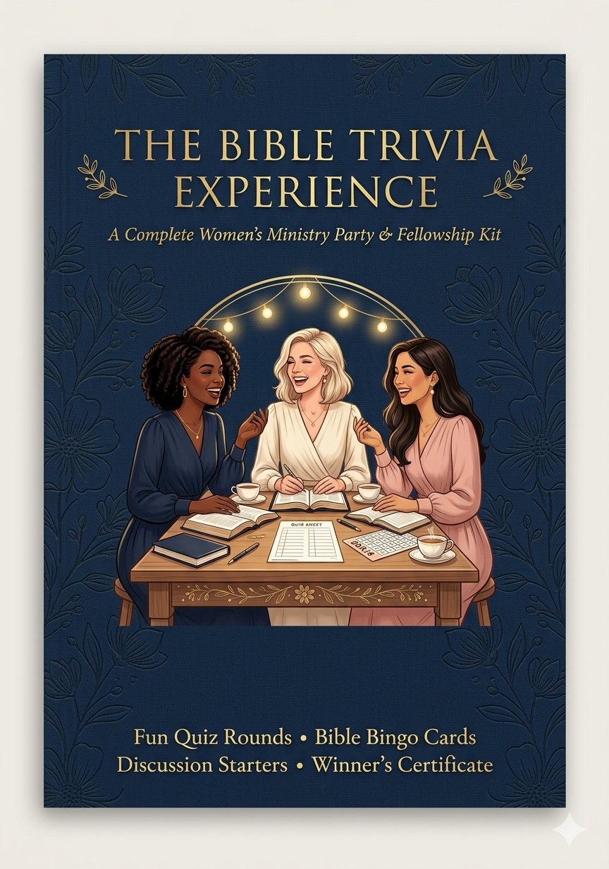 The Bible Trivia Experience — Women's Ministry Party & Fellowship Kit